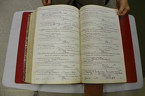 Emanuel Co, Ga, Marriages Book I, 1940 - 1949, White, P 516-517.JPG