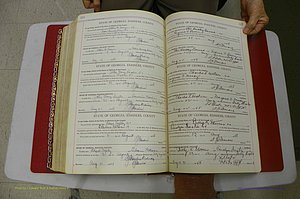 Emanuel Co, Ga, Marriages Book I, 1940 - 1949, White, P 526-527.JPG
