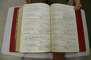 Emanuel Co, Ga, Marriages Book I, 1940 - 1949, White, P 528-529.JPG