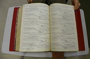 Emanuel Co, Ga, Marriages Book I, 1940 - 1949, White, P 530-531.JPG