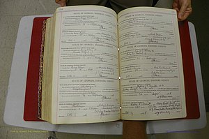 Emanuel Co, Ga, Marriages Book I, 1940 - 1949, White, P 534-535.JPG