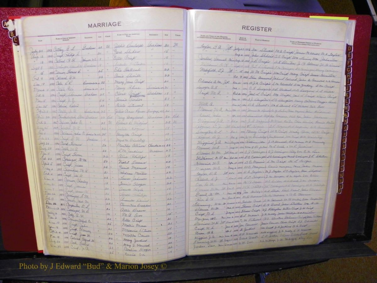 Graham Marriages, 1873-up 012.JPG
