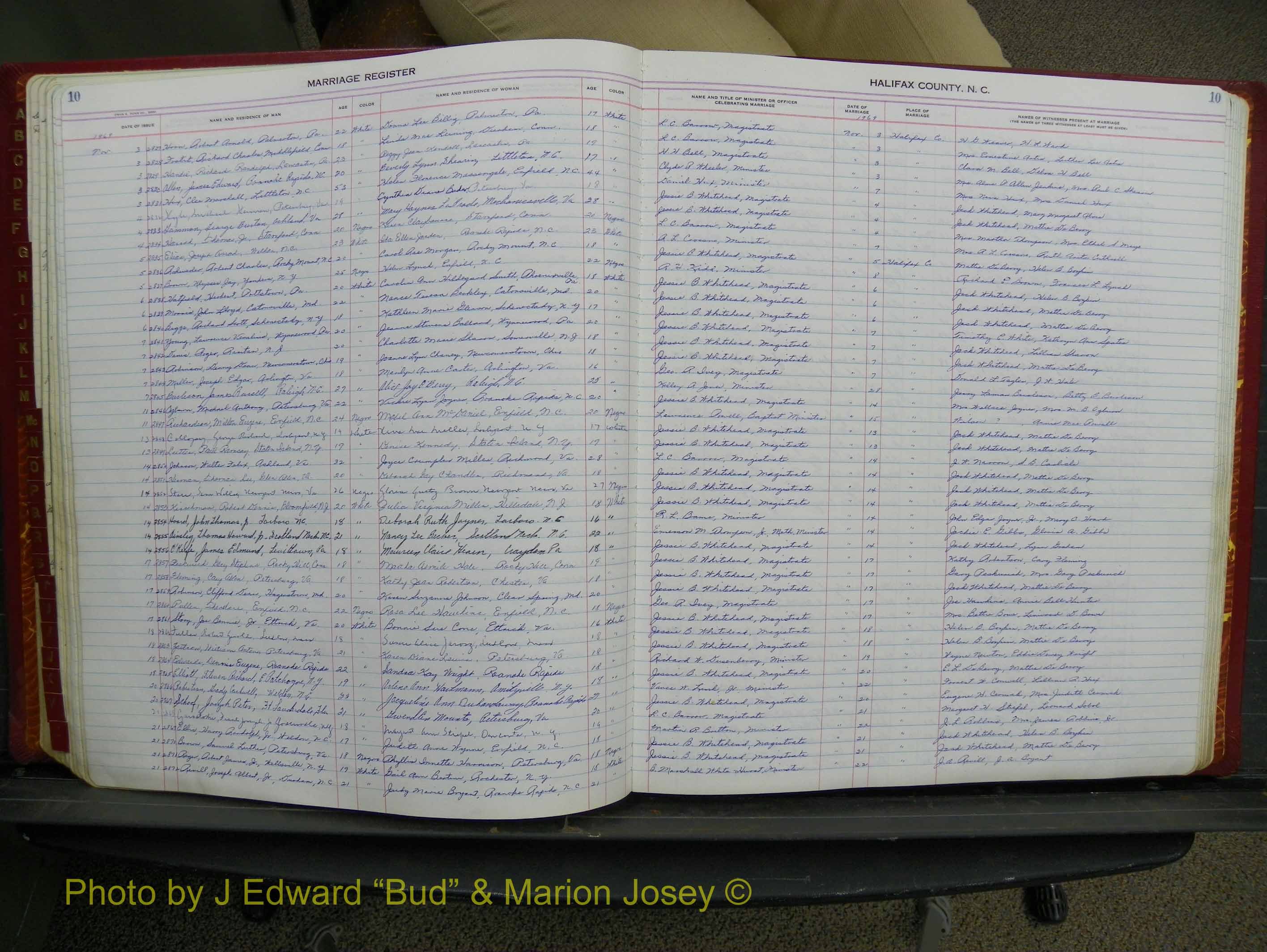 Halifax Marriage Book 17, 1969-1974 P 010.JPG