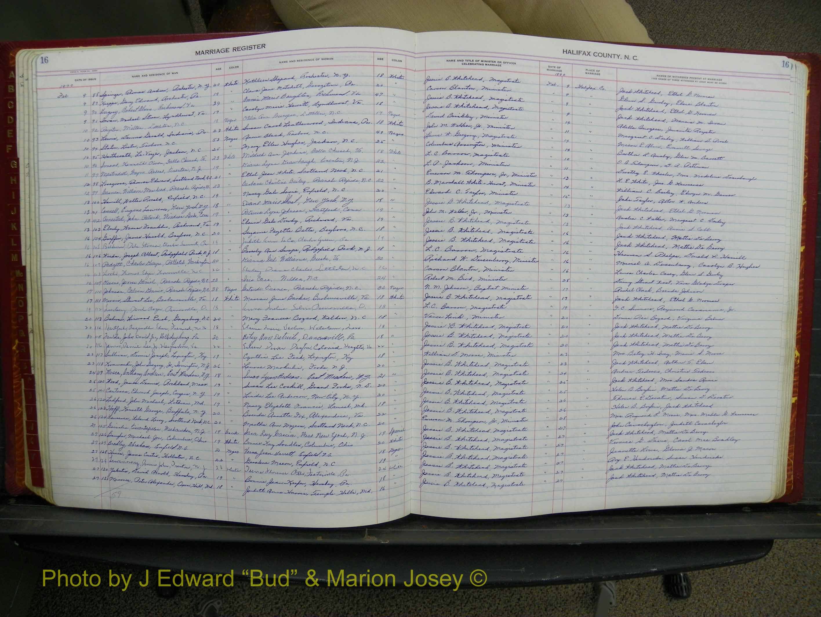 Halifax Marriage Book 17, 1969-1974 P 016.JPG