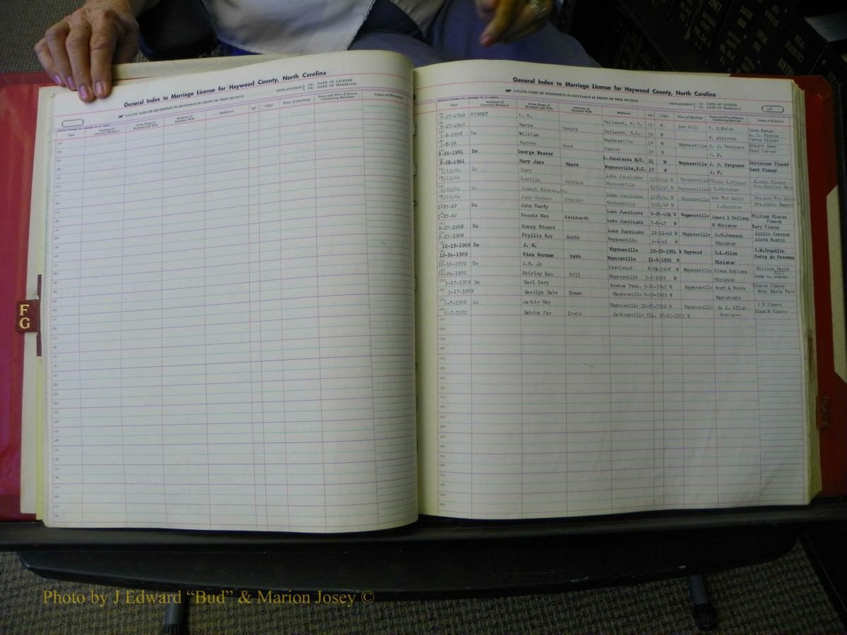 Haywood Marriage Index, F-Z, 1939- 1978 029.JPG