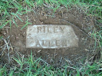 Allen, Riley, Llano Cemetery, Potter Co, TX.jpg