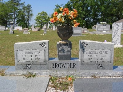 Browder, Clinton & Virginia Clark, Pleasant Home Cem, Crenshaw Co, AL.jpg