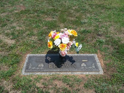 Brown, Charlie A & Daisy Jones, Gaston Cemetery, Gaston Co, NC.jpg