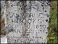 Brooks, Almer E, Consolation Primitive Baptist Church Cem, Butler Co, AL.jpg