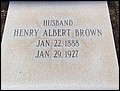 Brown, Henry Albert, Vienna City Cemetery, Dooly Co, GA.jpg