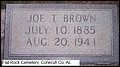 Brown, Joseph T, Flat Rock Cemetery, Conecuh Co, AL.jpg