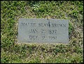 Brown, Mattie Beam, Greenwood Cemetery, Gaston Co, NC.jpg