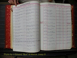 Kershaw Marriages, 1944-1960, White Index C (135).JPG