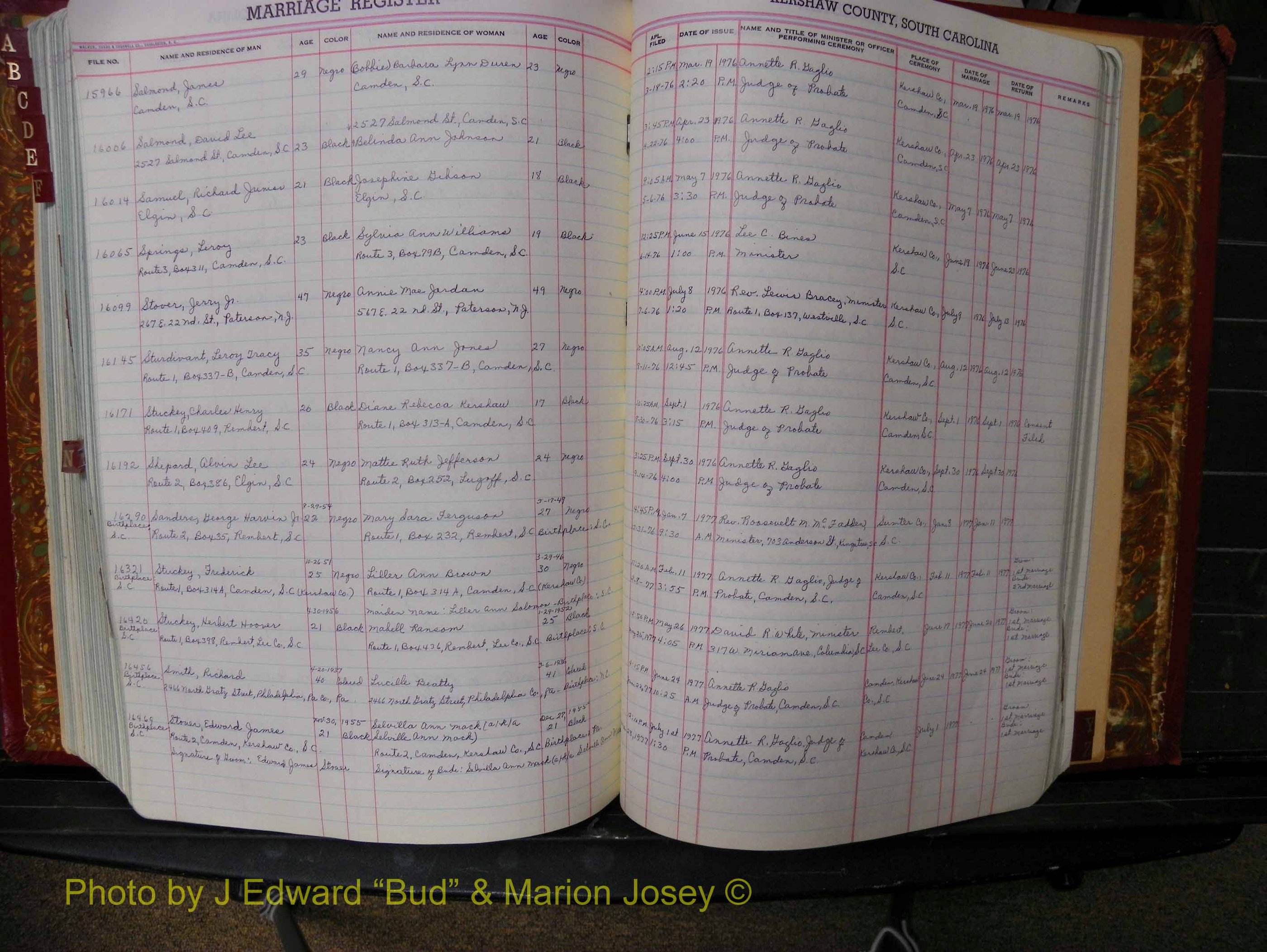 Kershaw Marriages, 1959-1981, Black Index S (281).JPG