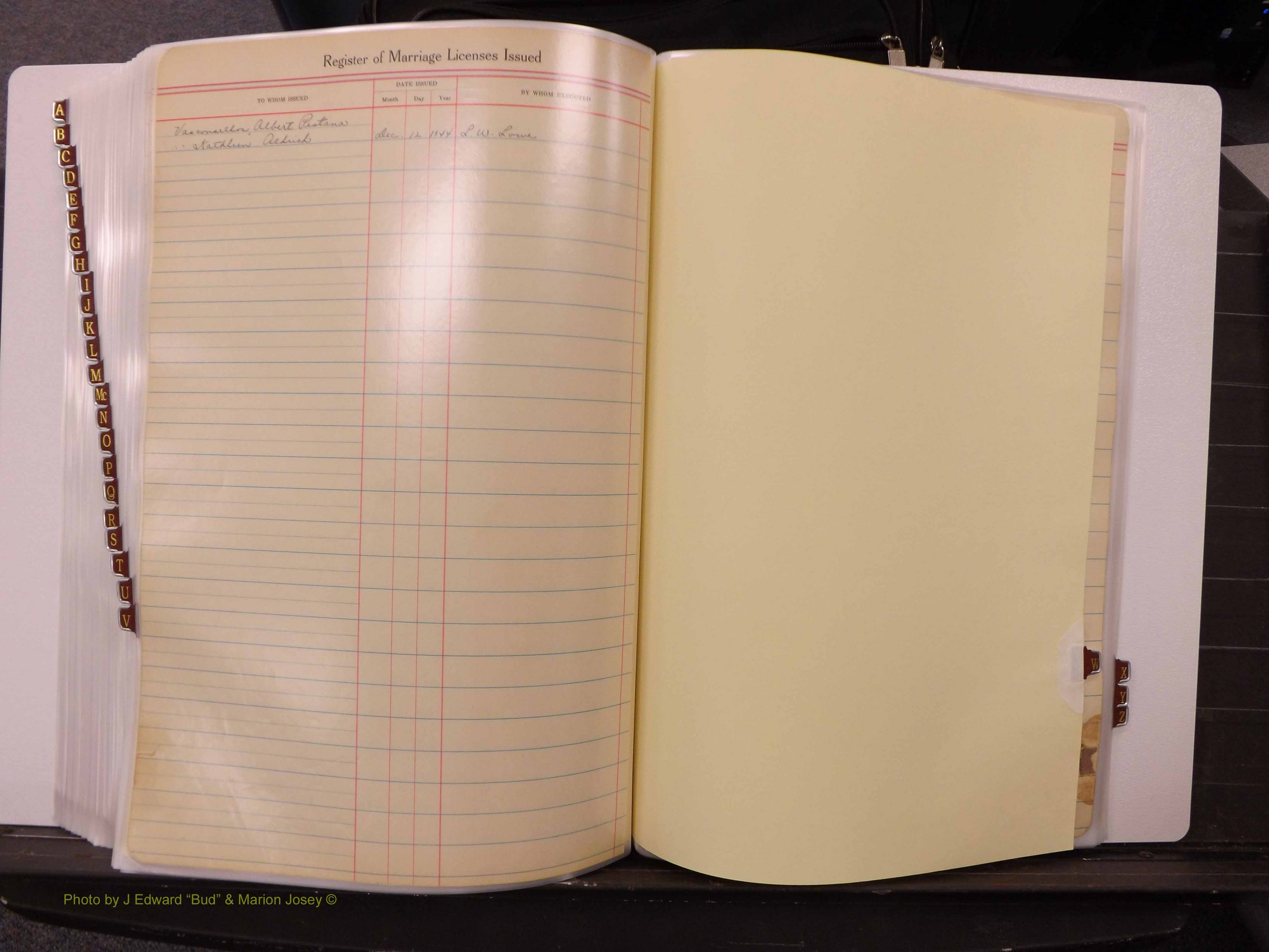 Lake Co, FL Marriage Book 2, 1929-1944 Index V2.JPG