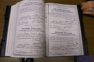 Laurens Co, GA, Marriages 1870 - 1879, P 192-193.JPG