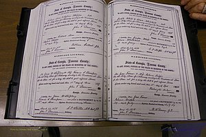 Laurens Co, GA, Marriages 1870 - 1879, P 264-265.JPG
