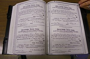 Laurens Co, GA, Marriages 1870 - 1879, P 274-275.JPG