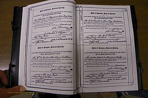 Laurens Co, GA, Marriages 1879 - 1886, P 014-015.JPG