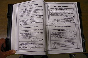 Laurens Co, GA, Marriages 1879 - 1886, P 032-033.JPG