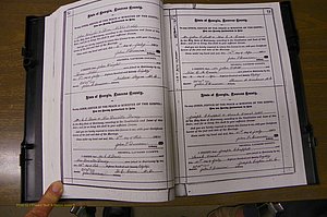 Laurens Co, GA, Marriages 1879 - 1886, P 072-073.JPG