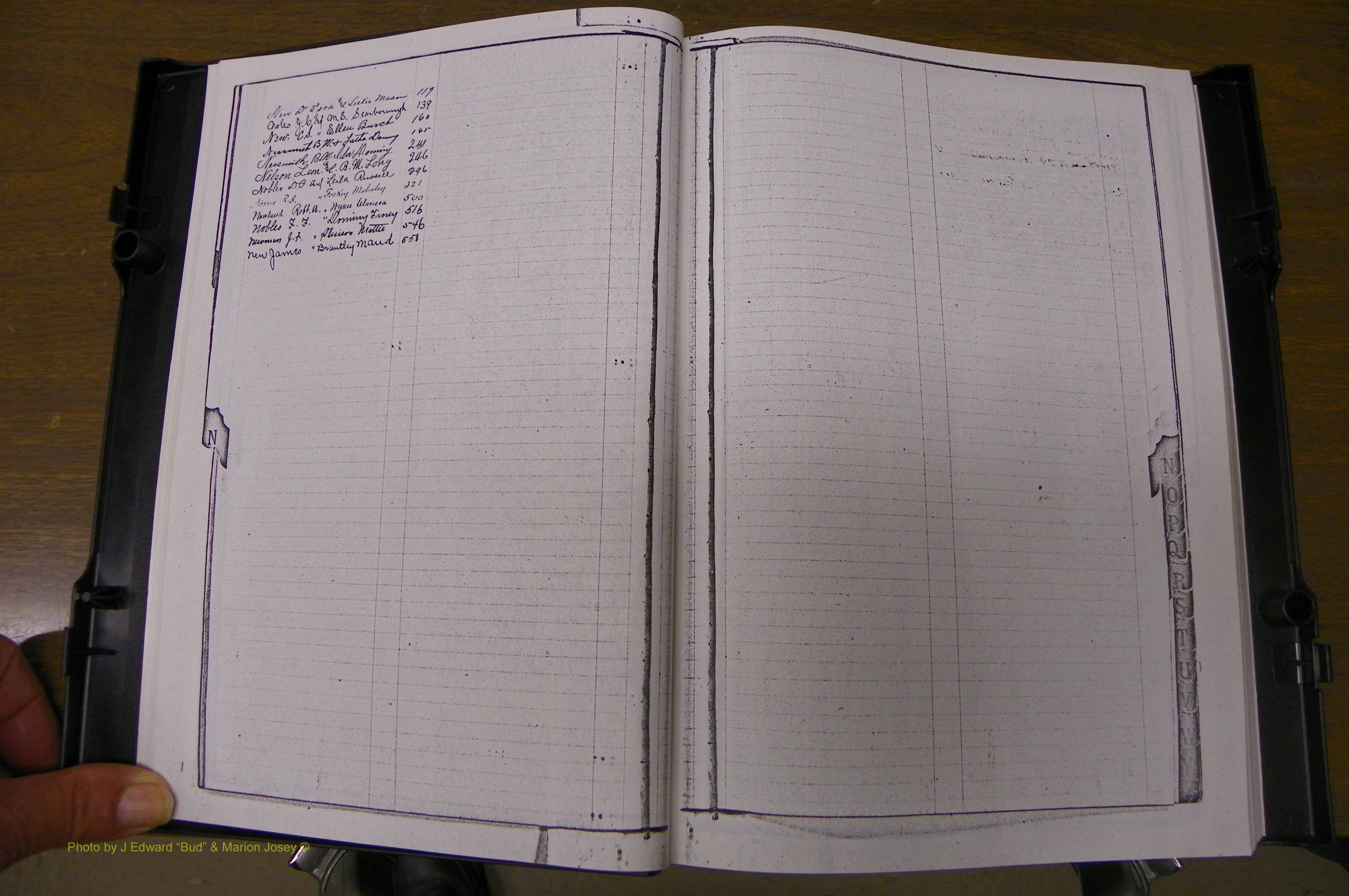 Laurens Co, GA, Marriages Book L, 1892 - 1906, Index N.JPG