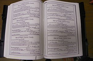 Laurens Co, GA, Marriages Book L, 1892 - 1906, P 522-523.JPG