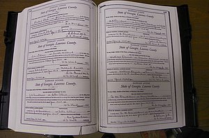 Laurens Co, GA, Marriages Book L, 1892 - 1906, P 528-529.JPG