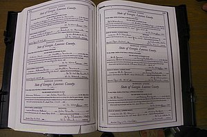 Laurens Co, GA, Marriages Book L, 1892 - 1906, P 532-533.JPG