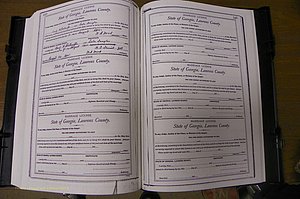 Laurens Co, GA, Marriages Book L, 1892 - 1906, P 540-541.JPG
