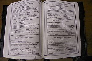 Laurens Co, GA, Marriages Book L, 1892 - 1906, P 548-549.JPG