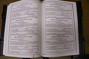 Laurens Co, GA, Marriages Book L, 1892 - 1906, P 552-553.JPG