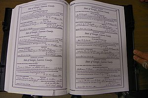 Laurens Co, GA, Marriages Book L, 1892 - 1906, P 560-561.JPG