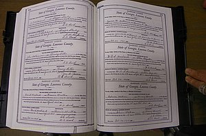 Laurens Co, GA, Marriages Book L, 1892 - 1906, P 570-571.JPG