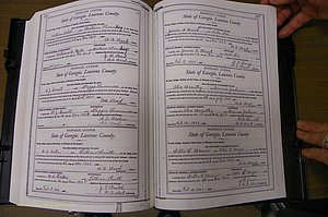 Laurens Co, GA, Marriages Book L, 1892 - 1906, P 576-577.JPG