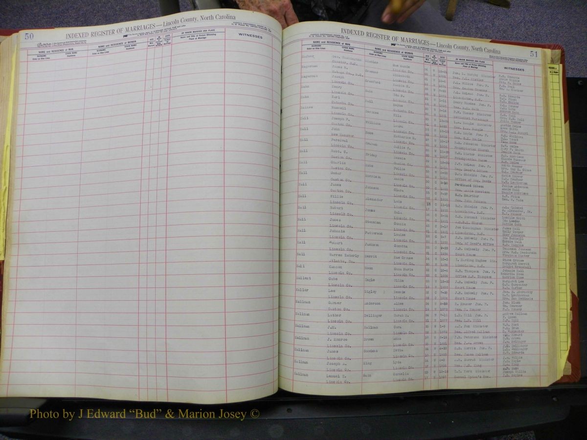 Lincoln Marriages, A-Z, From Beginning 179.JPG
