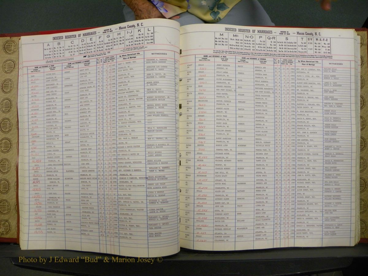 Macon Marriage Index, Male & Female 1943-1998 104.JPG