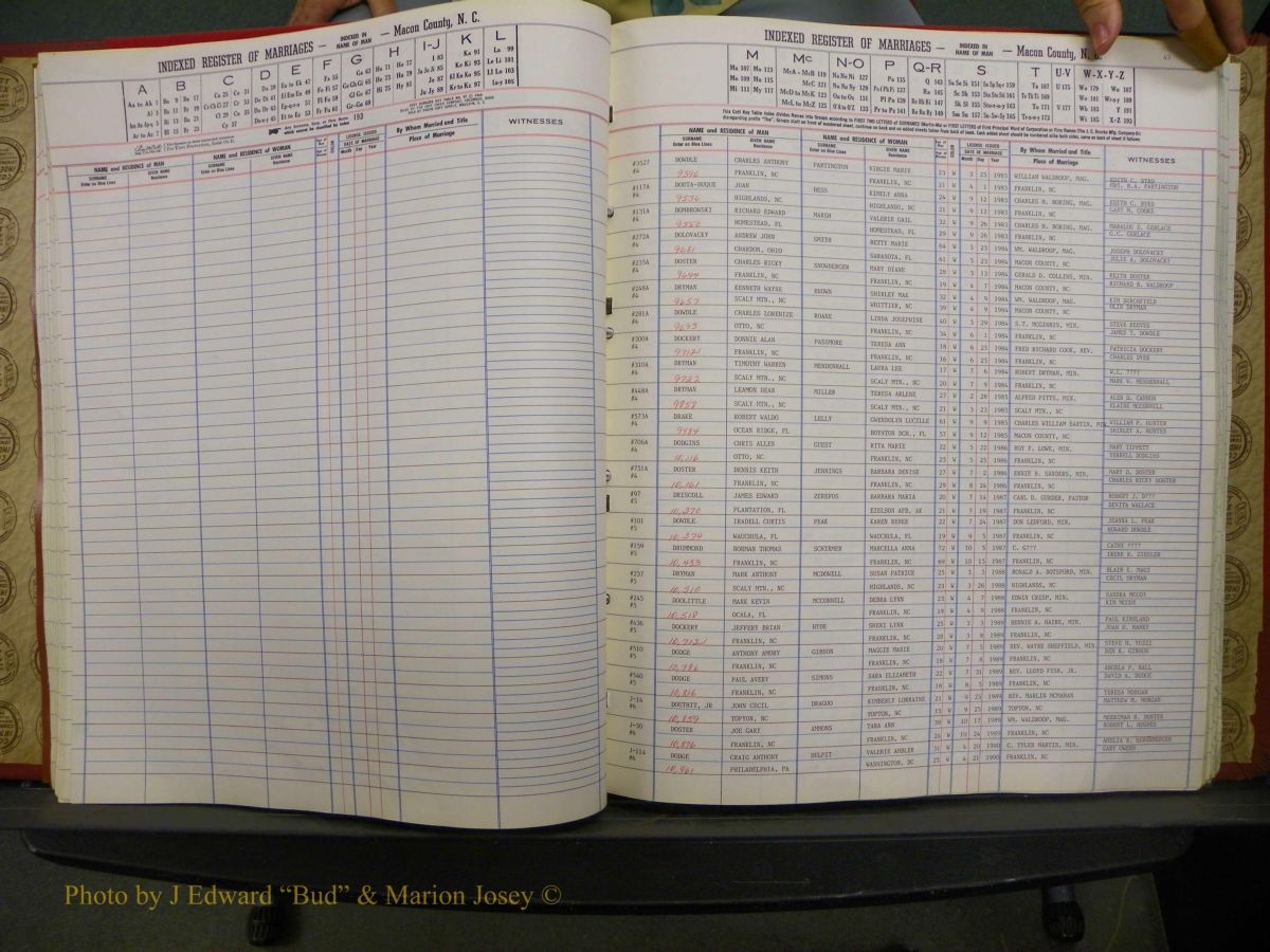 Macon Marriage Index, Male & Female 1943-1998 106.JPG