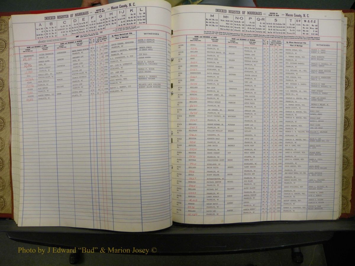 Macon Marriage Index, Male & Female 1943-1998 128.JPG