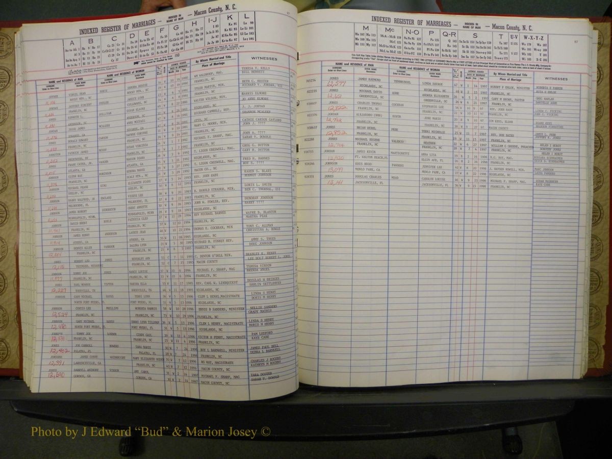 Macon Marriage Index, Male & Female 1943-1998 136.JPG