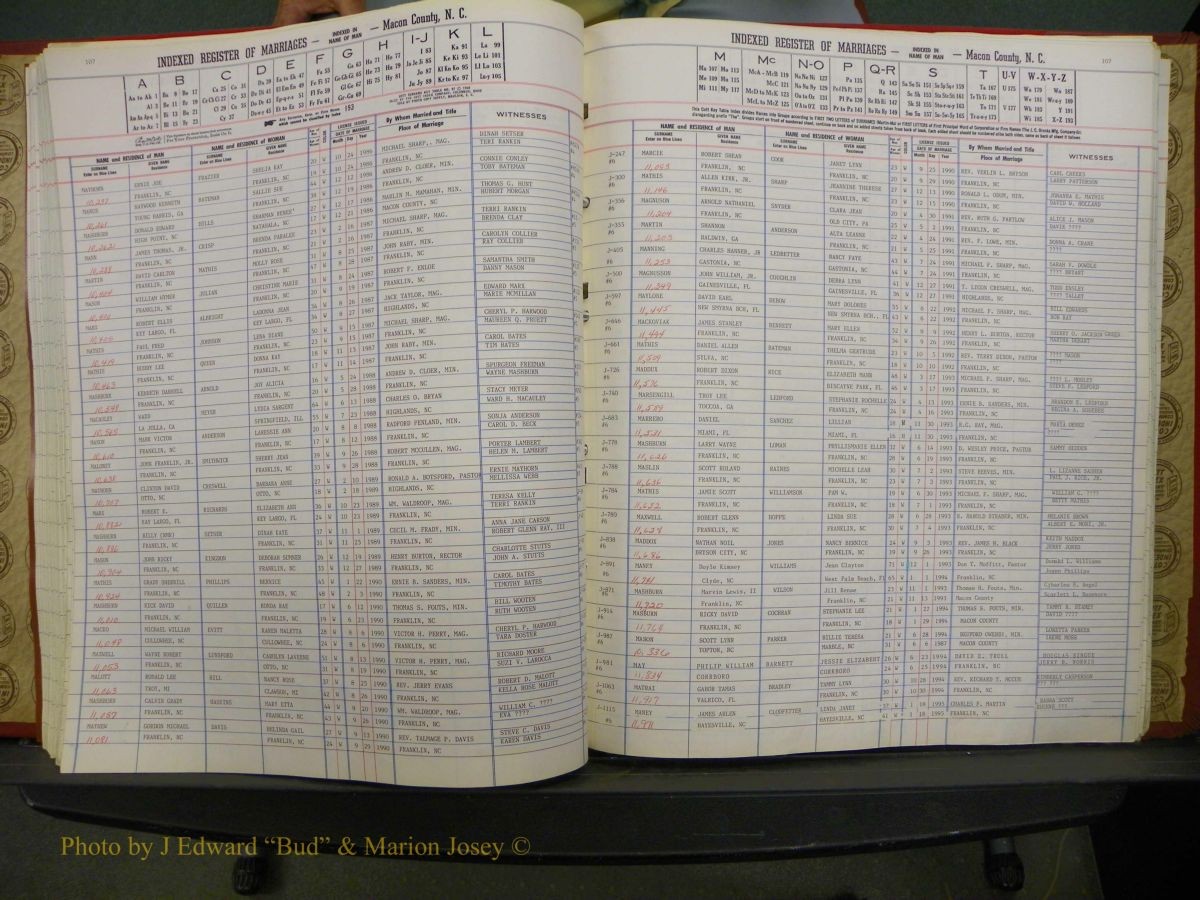 Macon Marriage Index, Male & Female 1943-1998 150.JPG
