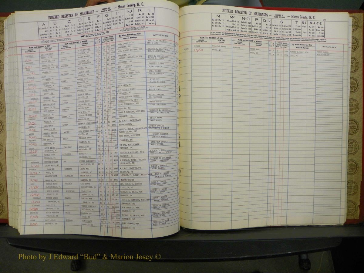 Macon Marriage Index, Male & Female 1943-1998 188.JPG