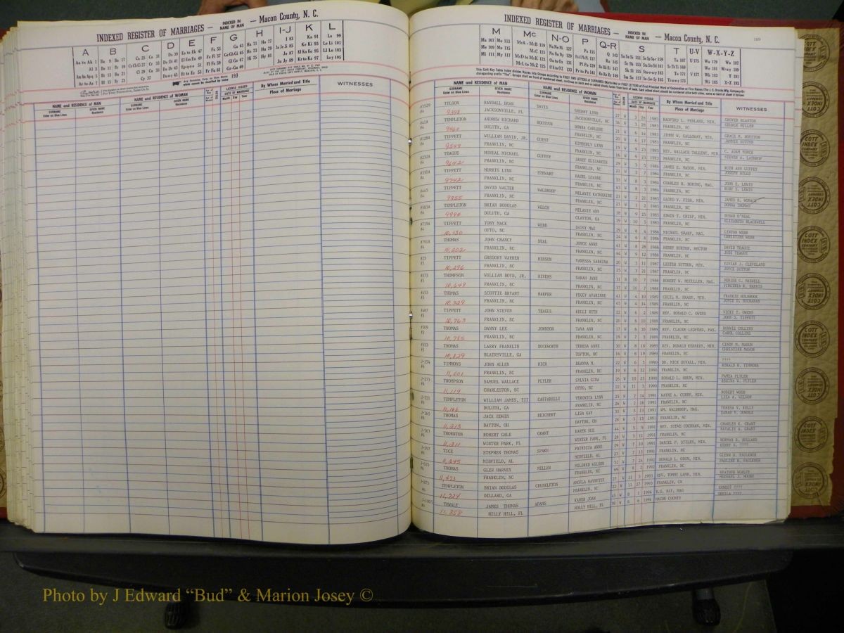 Macon Marriage Index, Male & Female 1943-1998 194.JPG