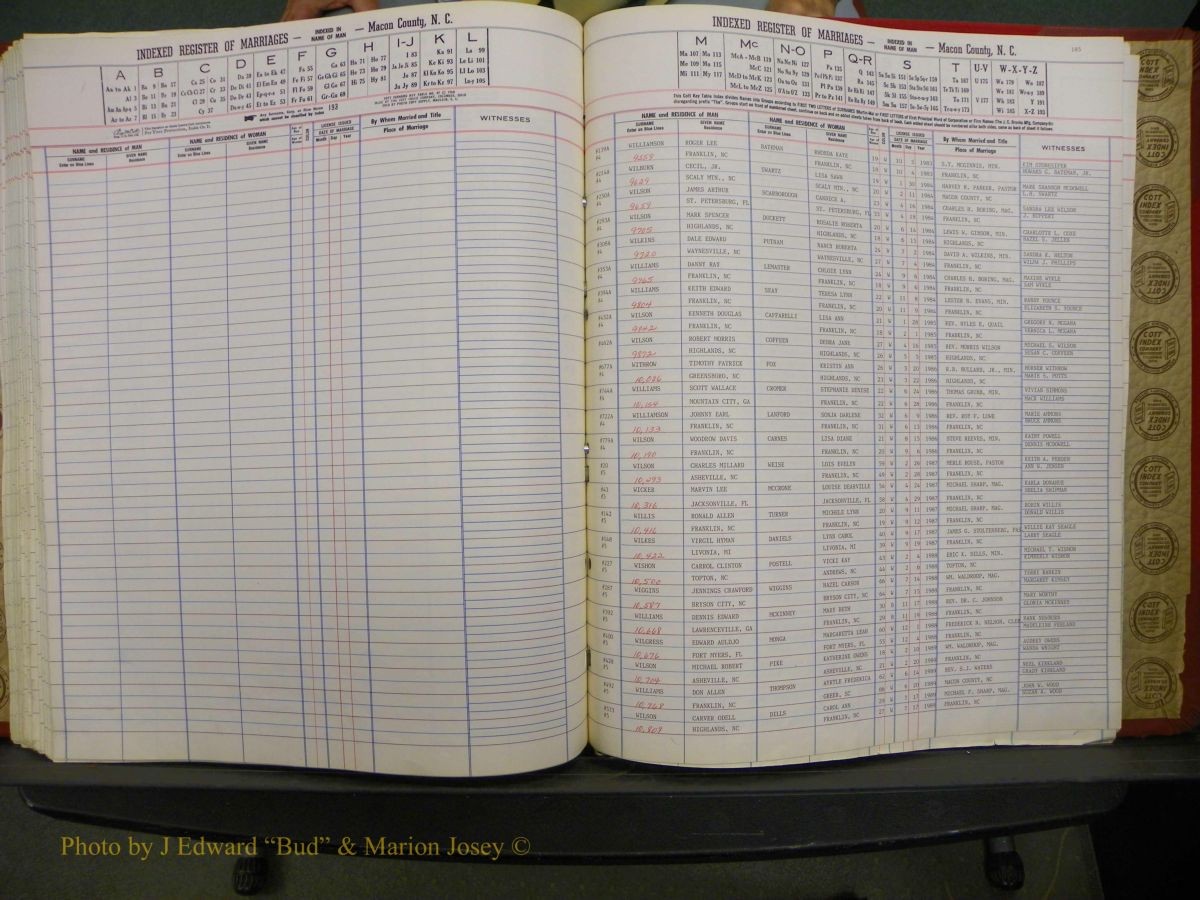 Macon Marriage Index, Male & Female 1943-1998 204.JPG