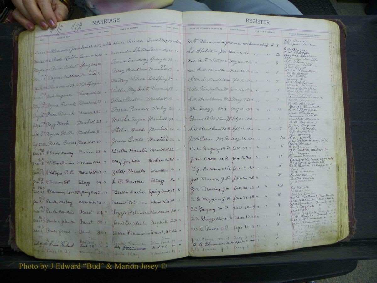 Madison Marriages, 1850-1980 268.JPG