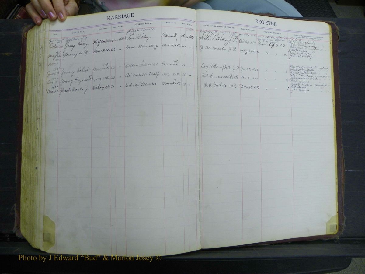 Madison Marriages, 1850-1980 329.JPG