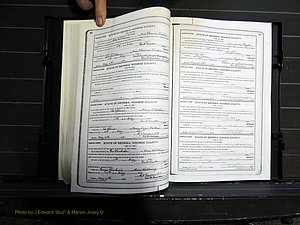 Monroe Co, GA, Marriages, Book I, 1917-1922 pg 082-083.JPG