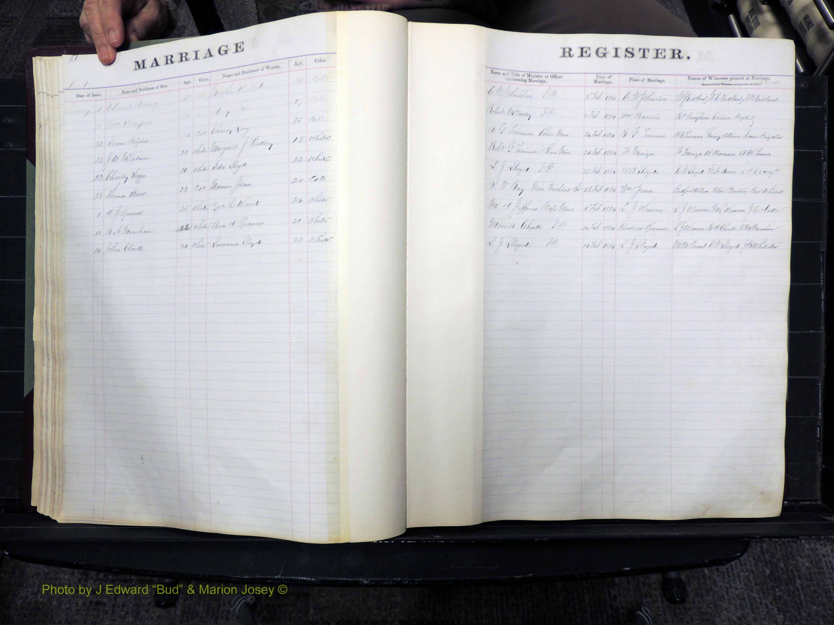 Orange Co, NC, Marriages, Male, 1880-1910 (151).JPG
