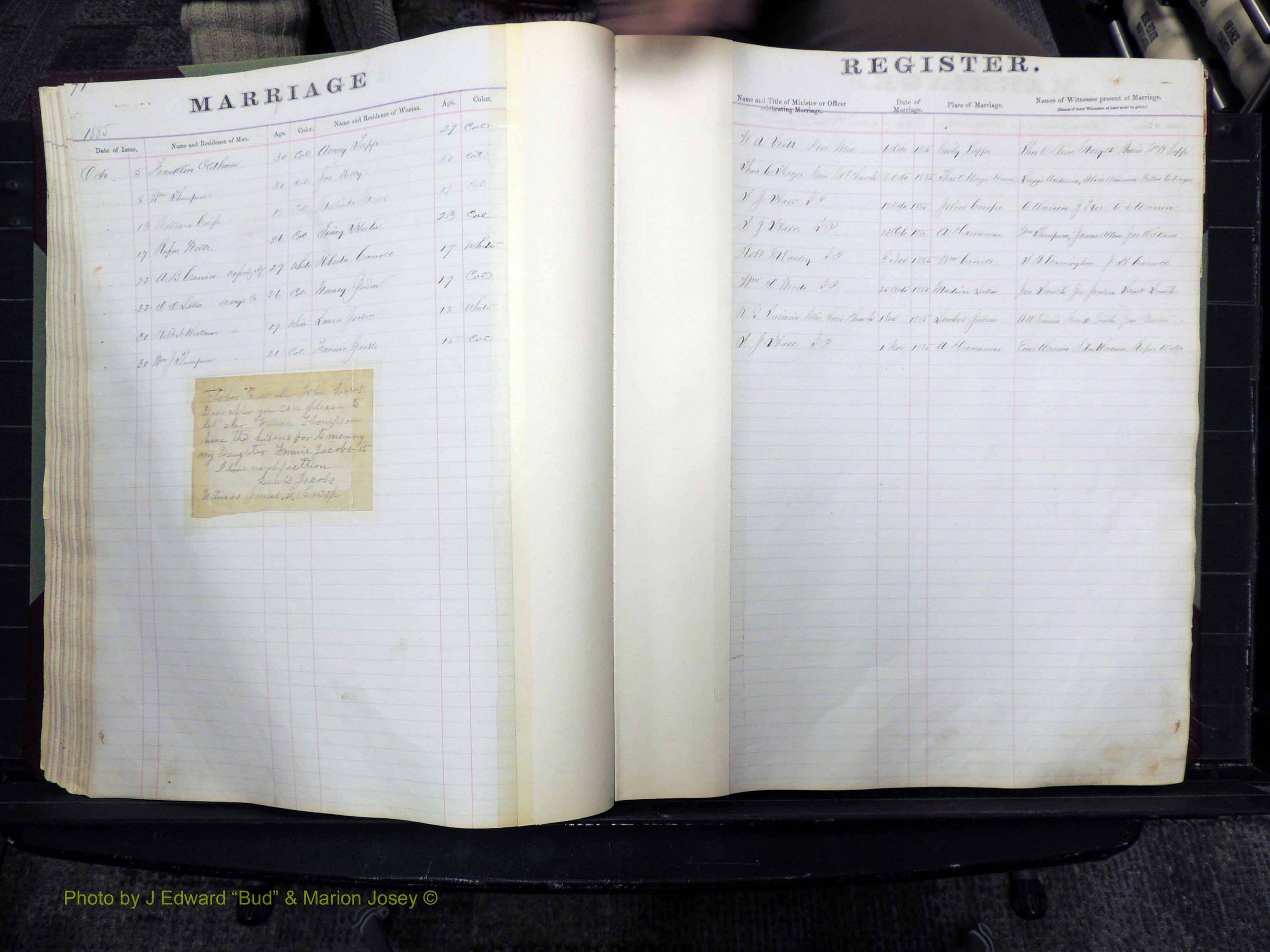 Orange Co, NC, Marriages, Male, 1880-1910 (170).JPG