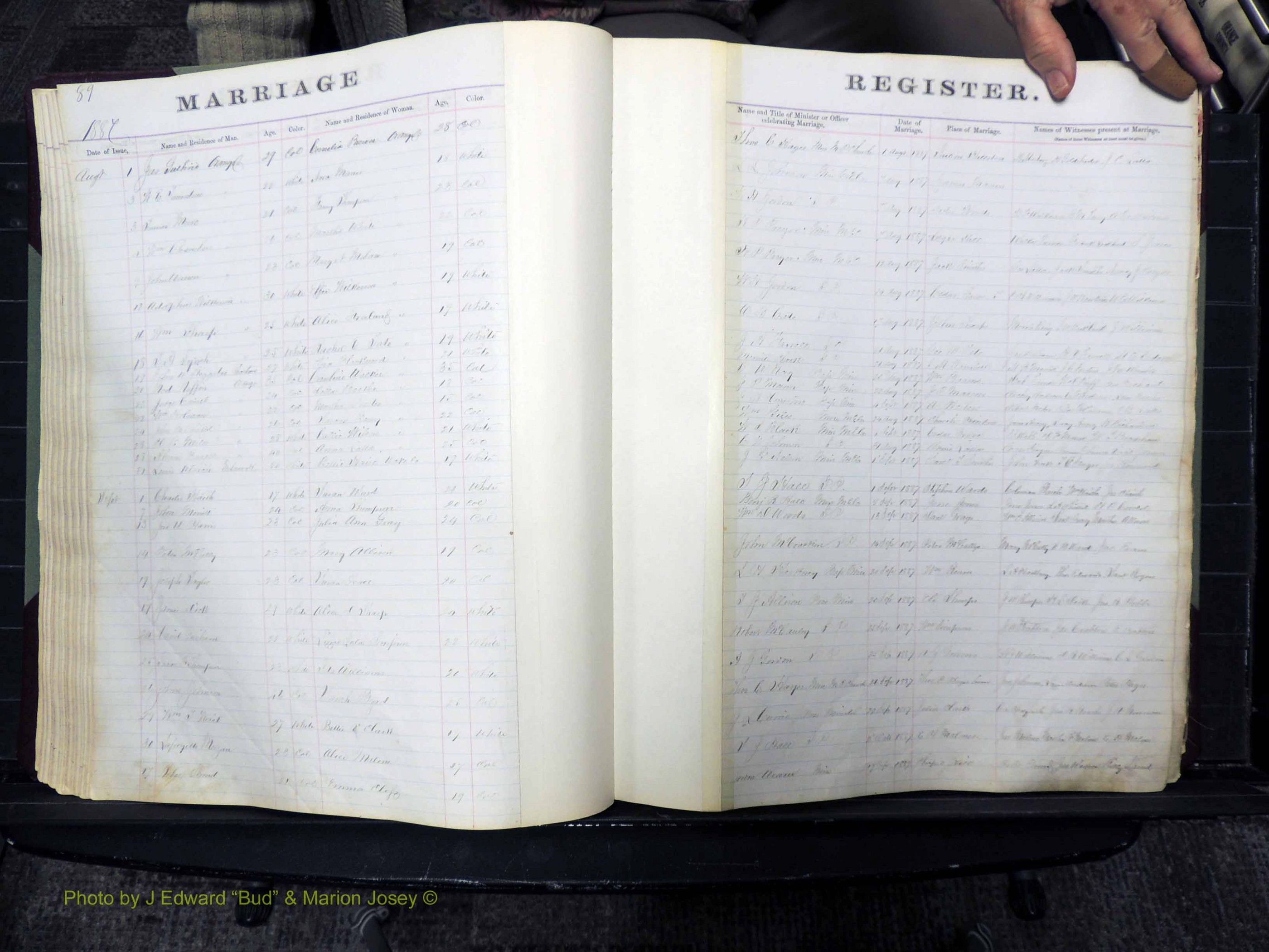 Orange Co, NC, Marriages, Male, 1880-1910 (188).JPG